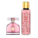 Carlton London Women Set of 2 Blush Eau de Parfum 100ml & Blush & Tease Body Mist 250ml