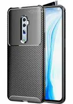 KWINE CASE Oppo Reno 10X Zoom Black Rubber Back Cover