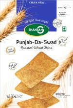 Shanta-G Punjab-Da-Swad Khakhra | Indian Ready to eat snacks | 150 Gms | Pack Of 6