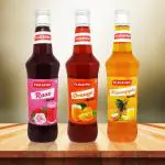 Puramio Syrup Combo of- Rose, Orange & Pineapple , (Pack of 3) 750ml Each