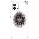 GADGETSWRAP Printed Vinyl Skin Sticker for Vivo iQoo 9 (5G) - Infrared Lotus Flower
