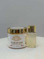 NARAYANI UNIVERSAL BLISS RADIANT ORANGE FACE MASK 100 GM + NARAYANI UNIVERSAL BLISS COLD PRESS COCONUT OIL 30ML