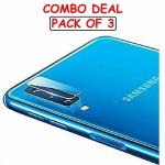 Kite Digital Samsung A50 Back Camera Lens Protector Premium Tempered Glass Screen Protector Slim 9H Hard 2.5D (Pack of 3)