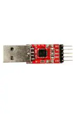 Robotbanao Red Cp2102 Usb 2.0 to Ttl Uart Serial Convertor Module 5 Pin Pack of 1 LF-B167-BINH