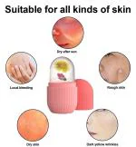 Ice Face Roller Massager, Ice Cube Roller for Face, Eyes and Neck Naturally Conditioning and Skin Care, De-Puff Eye Bags, Reduce Migraine Pain, Reusable Massage Silicone Ice Mold