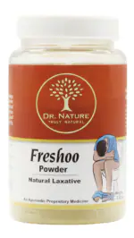 Dr. Nature Freshoo Powder( Churan)| Natural Laxative Ayurvedic Medicine | Use in Chronic constipation, Indigestion, Abdominal pain, Gastritis | Digestive care (100GM) Pack of 3