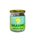 Nature Vature Brahmi Tea Blend | Boost Brain Health with Brahmi, Turmeric, Tulsi, and Green Tea Leaves (Quantity: 2 x 50g)