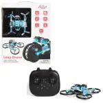 Hamleys 2 In 1 Transforming Motorbike Drone with Remote, 14Y+, Blue and Black