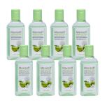 Maxisoft Hand Sanitizer Gel (Green Apple) (100 ml - Pack Of 8)|With Aloe Vera, Lemon, Neem, Vitamin E & Glycerine|Paraben Free| Formaldehyde Free|Gentle on skin, tough on germs|(100 ml - Pack Of 8)