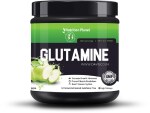 Nutrition Planet Glutamine for Pre/Post Workout Recovery (Green Apple - 348g, 60 Servings)