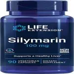 Life Extension Silymarin 100 mg, 90 vegetarian capsules
