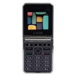 MTR Lvix L1 FOLD 2 Keypad Mobile Phone 16 MB RAM | 6.1 cm (2.4 inch) Display, 0.3MP Rear Camera Long Lasting 1200 mAh Battery (Gold)