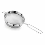 TIARA-MAX No 6 Juice Soup Strainer Stainless Steel Liquid Filter Food Grade Mesh for Kitchen 15.5cm