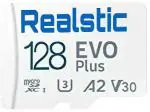 Realstic Ultra 128 GB Micro SD Card Class 10 130 MBs Memory Card