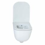 PARRYWARE GRAND HI-JET Range Rimless Wall Mount WATER CLOSET / TOILET BOWL (White) | 350x510x360 mm, UF Soft Close Seat Cover | Western Toilet/Water Closet(EWC) For Bathroom | C893446
