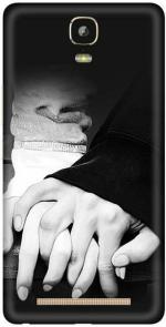 aadia Gionee Marathon M5 Plus Matte Vinyl Love Printed Mobile Skin Sticker with Scratch Resistant Lamination