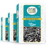 Future Foods Premium Black Lima Beans | Mild Flavour & Creamy Texture | Versatile Superfood | Nutrients Rich | Good Source of Dietary Fiber & Iron | Low Fat | Supports Heart Health | 450g(Pack of 3)