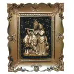 Winsome Collection Radha Krishna Wall Hanging Room Office Hotel Decor - 30 cm (Plastic Multicolor)