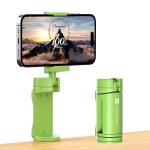 Portronics Mobot Clip 360 Degree Mobile Phone Holder with Adjustable Viewing Angles, Pocket & Travel Friendly,Compatible with 4.5 to 6.9 inch Smartphones(Green)