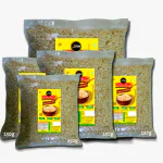 Sish Desi Super Lean 1.25Kg (250gm packs of 4 with 250g Free) Puffed Rice /Bhel Murmura/Muri/Pori - Gluten-Free, Vegan, & No Added Sugar (Full Grain, Parboiled)