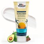 Wit and Whimsy Sunscreen With SPF 50 PA+++ Enriched with Cocoa & Avocado Oil sun protection and skin care - 50 GM
