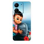 TOPPINGS Premium Vinyl Mobile Skins: Personalize & Protect Your Device with Stylish Precision-Fit Designs for Xiaomi Poco C65 Design B11 -MT
