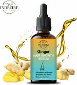 INDEZIRE Ginger Onion Hair Growth Serum With Redensyl, Onion And Natural Ingredients, 30 ml