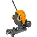INGCO Cut Off Saw, Electric Cut off Saw, Induction Motor 2280rpm |3.0KW Chop Saw, Power Saw with Heavy Duty Steel Base, Professional Cut off Saw Machine with Abrasive Cutting Disc