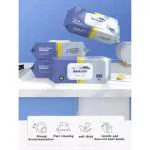 BREAZBELL Heavy-Duty Kitchen Cleaning Wipes Disinfecting, Antibacterial, and Eco-Friendly Wipes for Multi-Surface Cleaning, Food Prep, and Spills | Non-Toxic, Food Safe, and Disposable