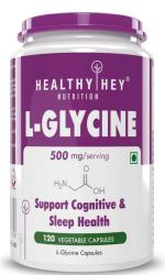 HealthyHey Nutrition L- Glycine Supplement 120 Capsules