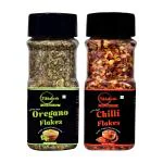 Tikhalwale Pizza Seasoning Origano Flakes and Chilli Flakes Combo (Small)
