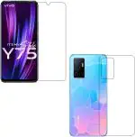 Gs Smart Front And Back Screen Guard For Vivo Y75, V2117, Y75 (Pack Of 2)