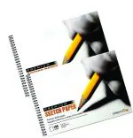 Askprints Artist Sketch Book Wiro Bound 9 x 12 inches 200 Pages Set of 2 (Acid Free) 120 GSM