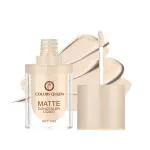 Colors Queen Matte Velvet Lightweight Liquid Concealer with Full Coverage| Long Lasting & Waterproof Concealer| Easily Blendable Concealer for Face Makeup (Ivory - 5ml)