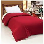 La elite Single Bed Super Soft Polar Fleece Ac Blanket, Light Throw Blanket Warm Soft bedsheet, Size 60 Inch x 90 Inch, GSM: 140, Weight 400 gm