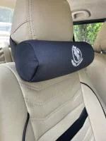 MRRON CELIIA Series Memory Foam Head Rest Cushion For Car or Office Chair- Neck Pillow (Black)