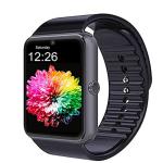 Drumstone Black Gt08 Bluetooth Smartwatch For Men And Women