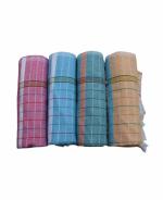 ASH Traders Sircilla Khadi Cotton Handloom Bath Towels Size 36/72Inch(90/180cm) 3/6feet Heavy Quality Pack of 4