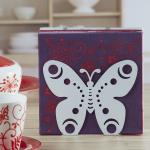 Kookee Metal Freestanding Tissue Paper, Napkin Holder for Home, Office, Kitchen, Hotel & Restaurant Dining Table, (5419)