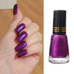 Bella Matte Nail Polish Purple Color