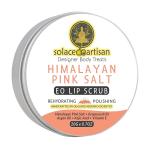 SolaceDeArtisan Himalayan Pink Salt Rehydrating & Polishing EO Lip Scrub, 20 gm
