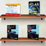 GOWOO India POLITICAL - MAP PRACTICE BOOK, WORLD POLITICAL - MAP PRACTICE BOOK, BIG CUT & DRAW OUTLINE MAPS POLITICAL & PHYSICAL and SCHOOL ATLAS (ENGLISH) - MAPLITHO | Pack of 3 books + 1 school atlas book