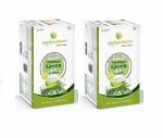 Roots and Stems Probiotic Moringa Green Lemon Tea, 60 g - Pack of 2