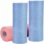 ShopiMoz Kitchen Reusable Super Absorbent Cleaning Wipes Towel Paper Roll (Pack of 3)