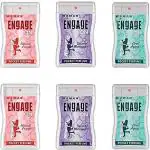 Engage Unisex Pocket Perfume, 18ml (Cool Marine, Citrus Fresh, Classic Woody, Floral Fresh, Sweet Blossom, Cool Aqua) - Pack of 6