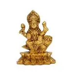 Kalarambh Brass Laxmi God Idol For Home Handicraft Art -2.1 x 1.5 x 3.5 Inch (L x W x H)