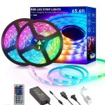 DAYBETTER Plastic Corded Electric Adjustable and Color Changing 12 V Red, Green and Blue LED Strip Light