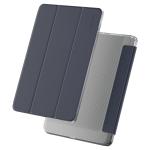 CaseMagic Smart Folio Case for Samsung Galaxy Tab A9 Plus 2022 Protective Cover with Auto Sleep/Wake Magnetic Closure, Trifold Flip Stand, Pencil Holder| Slim,PU Exterior, TPU Transparent Back Blue