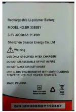 Mobcrown Giffen Mobile Battery Compatible with Intex Aqua Trend (BR3085BY) - 3000 mAh