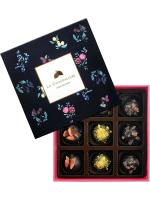 La Chocoallure Strawberry, Mango, Tiramisu Chocolate Balls Truffles Box 9 Piece